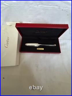 Louis Cartier Backgammon LE of 1847, Fountain Pen 18K M Nib-Rare Louis Cartier Backgammon LE of 1847, Fountain Pen 18K M Nib-Rare