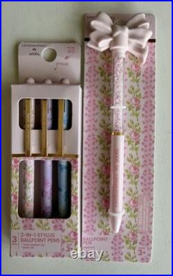 LoveShackFancy x Yoobi School Supplies Lot Rare Scissors Pouch Folders Pens