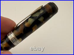 Lovely Rare Vintage Waterman's Patrician Nacre Pattern Fountain Pen 14ct Nib