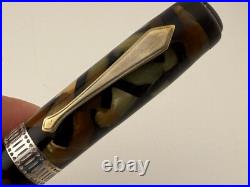 Lovely Rare Vintage Waterman's Patrician Nacre Pattern Fountain Pen 14ct Nib