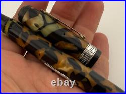 Lovely Rare Vintage Waterman's Patrician Nacre Pattern Fountain Pen 14ct Nib