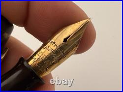 Lovely Rare Vintage Waterman's Patrician Nacre Pattern Fountain Pen 14ct Nib