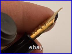 Lovely Rare Vintage Waterman's Patrician Nacre Pattern Fountain Pen 14ct Nib