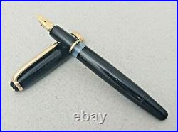 MONTBLANC 254 Fountain Pen 14k F Flex Nib Vintage Excellent Rare