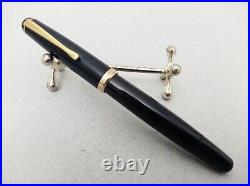 MONTBLANC 342 Fountain Pen 14k EF Flex Nib in Original Pouche Vintage RARE