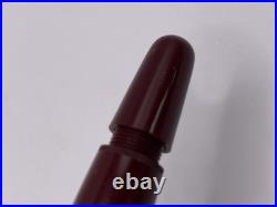 MONTBLANC 344 BURGANDY FOUNTAIN PEN RARE UNUSED MED 14kt 585 NIB Circa 1950s