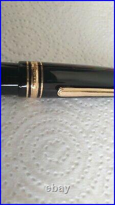 MONTBLANC MEISTERSTUCK 149 14C Gold 4810 M Nib Piston Fountain Pen Two Tone RARE