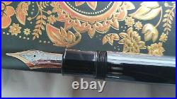 MONTBLANC MEISTERSTUCK 149 14C Gold 4810 M Nib Piston Fountain Pen Two Tone RARE