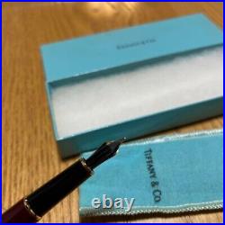 MONTBLANC × TIFFANY&Co. Meisterstuck Fountain Pen vintage Rare unused From Japan