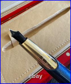 MONTEGRAPPA FERRARI FOUNTAIN PEN SOLID 18K GOLD 50th Anniversary in USA RARE