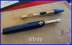MONTEGRAPPA FERRARI FOUNTAIN PEN SOLID 18K GOLD 50th Anniversary in USA RARE