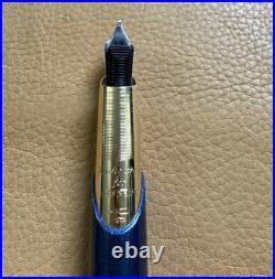 MONTEGRAPPA FERRARI FOUNTAIN PEN SOLID 18K GOLD 50th Anniversary in USA RARE