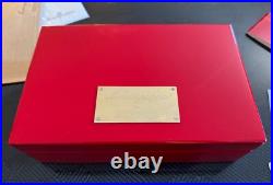 MONTEGRAPPA FERRARI FOUNTAIN PEN SOLID 18K GOLD 50th Anniversary in USA RARE