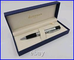 MONTEVERDE Jewelery Silver scale Twisted Ballpoint Pen With Box Manual Rare Cert
