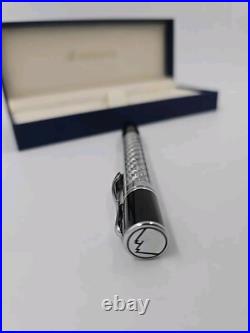 MONTEVERDE Jewelery Silver scale Twisted Ballpoint Pen With Box Manual Rare Cert