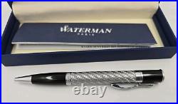 MONTEVERDE Jewelery Silver scale Twisted Ballpoint Pen With Box Manual Rare Cert