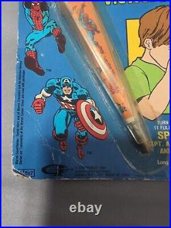 Marvel Super Heroes Viewer Pen Vintage 1984 Made In Italy. Rare! In Package