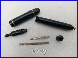 Matador Standard 90 Fountain Pen 14k F to BB Flex Nib Vintage RARE 1930s