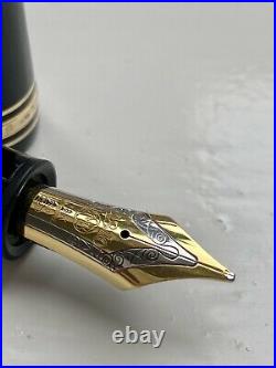 MontBlanc Meisterstuck 149 Fountain Pen Rare W. Germany With New Nib