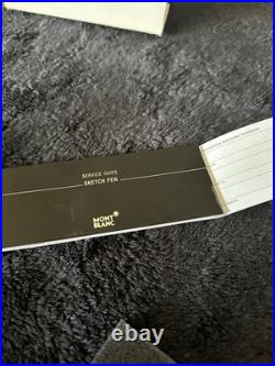Mont Blanc Leonardo Sketch Pen Full Set NEW! A Rare Find Undated Warranty Card