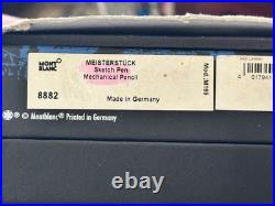 Mont Blanc Leonardo Sketch Pen Full Set NEW! A Rare Find Undated Warranty Card