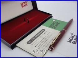 Mont blanc A very rare early Bordeaux gem Unused item No38 hammer trigger
