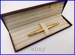 Montblanc 1246 Piston Fountain Pen 14k Ef Nib Excellent Vintage Rare Boxed