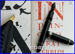 Montblanc 149 Celluloid Fountain Pen 1950's. 18C M Flex Nib. N. O. S. Mint. V. Rare