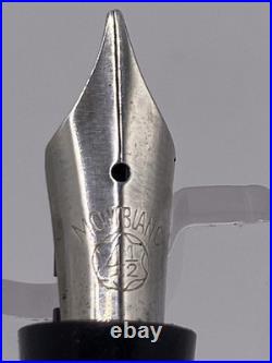 Montblanc 334 1/2, Fountain Pen, Black, Nib Size 4 1/2, C 1937-48 Rare Model Montblanc 334 1/2, Fountain Pen, Black, Nib Size 4 1/2, C 1937-48 Rare Model