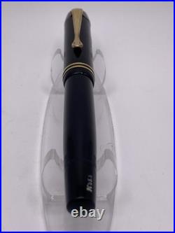 Montblanc 334 1/2, Fountain Pen, Black, Nib Size 4 1/2, C 1937-48 Rare Model Montblanc 334 1/2, Fountain Pen, Black, Nib Size 4 1/2, C 1937-48 Rare Model