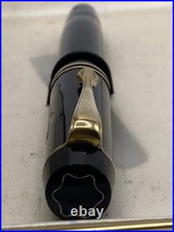 Montblanc 334 1/2, Fountain Pen, Black, Nib Size 4 1/2, C 1937-48 Rare Model Montblanc 334 1/2, Fountain Pen, Black, Nib Size 4 1/2, C 1937-48 Rare Model