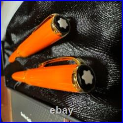 Montblanc Ballpoint Pen Mechanical Pencil Orange from Japan Rare