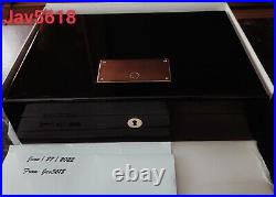 Montblanc Black Lacquered Wood Storage Pen Display Box Case New, Vintage, Rare