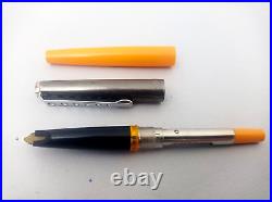 Montblanc Carrera 522 Fountain Pen Ss Ob Nib Very Rare Vintage 70s Germany Montblanc Carrera 522 Fountain Pen Ss Ob Nib Very Rare Vintage 70s Germany