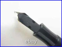 Montblanc Fountain Pen 136 Yellow Windstripe 14K (EF) Nib Vintage Super Rare