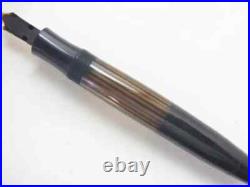 Montblanc Fountain Pen 136 Yellow Windstripe 14K (EF) Nib Vintage Super Rare