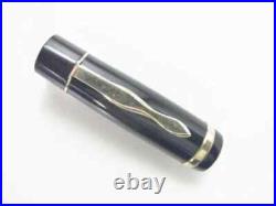 Montblanc Fountain Pen 136 Yellow Windstripe 14K (EF) Nib Vintage Super Rare