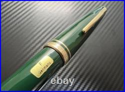 Montblanc Generation Olive Green Fine Nib Fountain Pen Rare Discontinued Model