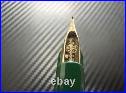 Montblanc Generation Olive Green Fine Nib Fountain Pen Rare Discontinued Model