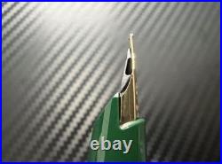 Montblanc Generation Olive Green Fine Nib Fountain Pen Rare Discontinued Model