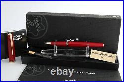 Montblanc Generation RED Resin #13102 & Gold, Fountain M-Nib New RARE