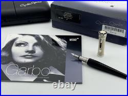 Montblanc Greta Garbo Special Edition 18k Nib Fountain Pen New 100% Genuine Rare