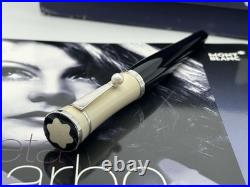 Montblanc Greta Garbo Special Edition 18k Nib Fountain Pen New 100% Genuine Rare