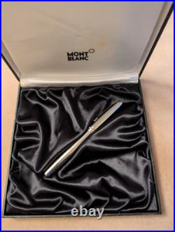 Montblanc Meisterstück 23144 fountains pen Stainless Steel Rare