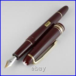 Montblanc Meisterstuck Classique 145 Bordeaux Fountain Pen OBB with Box NEW RARE