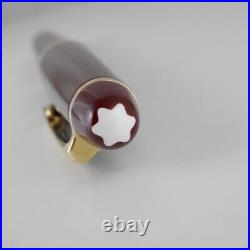 Montblanc Meisterstuck Classique 145 Bordeaux Fountain Pen OBB with Box NEW RARE