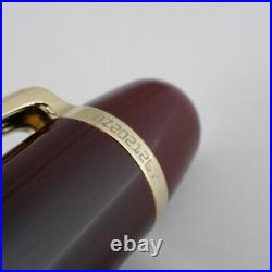 Montblanc Meisterstuck Classique 145 Bordeaux Fountain Pen OBB with Box NEW RARE