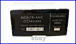 Montblanc Octavian Patron Of Arts Le 4810 Fountain Pen 1993 F