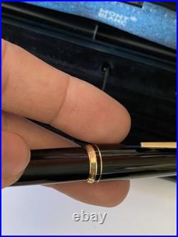 Montblanc Rare Vintage fountain pen Gold Plated NEW IN BOX