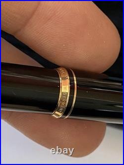 Montblanc Rare Vintage fountain pen Gold Plated NEW IN BOX